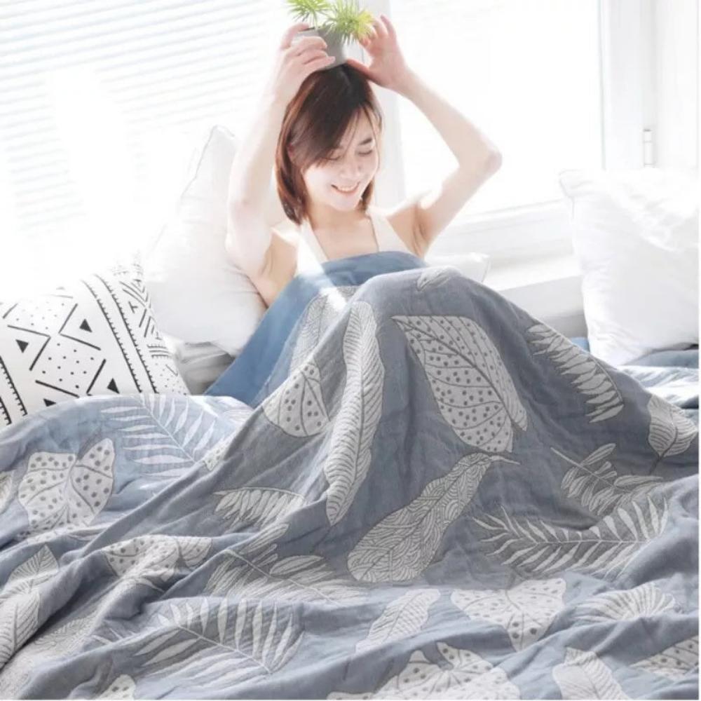Breezy Cotton Summer Throw Blanket for Comfort and Style