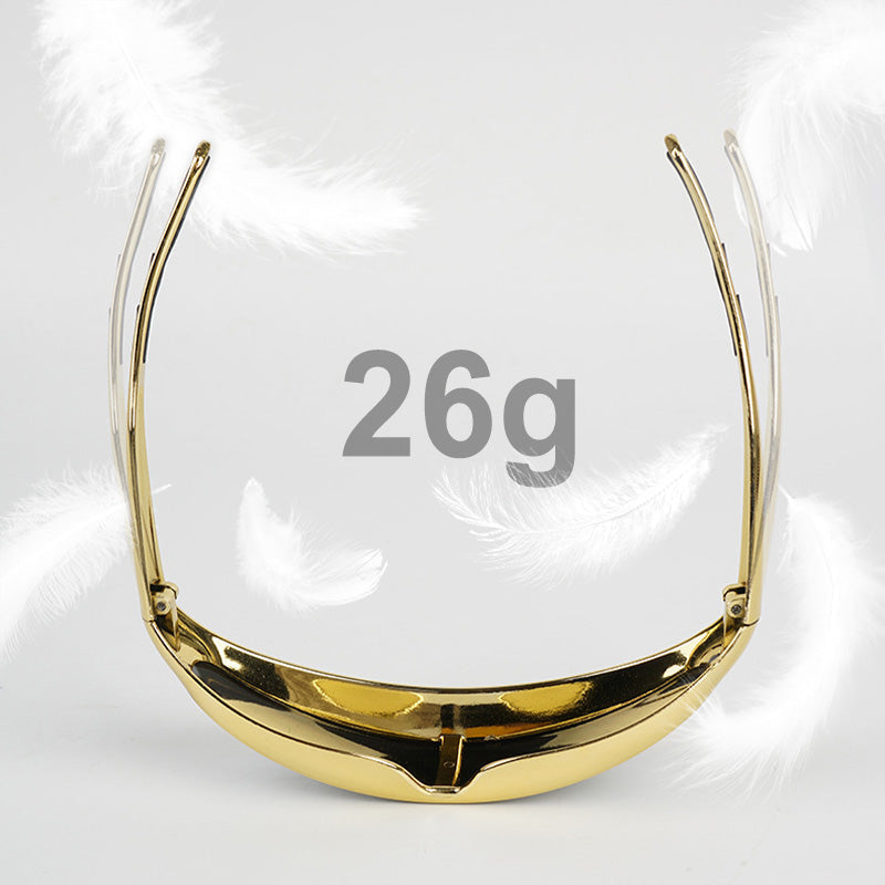Protective Single Lens Glasses for Sweat Mirror Use