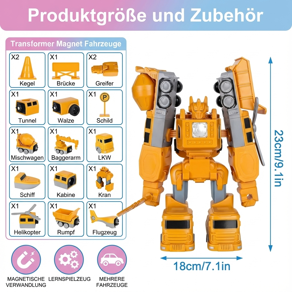 Vehicles with Transformer Magnet Features