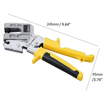 Effortless Metal Connector Tool | One-Handed Crimping Pliers
