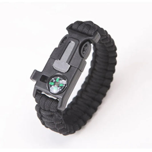 15 Functions Survival Bracelet Made of Paracord