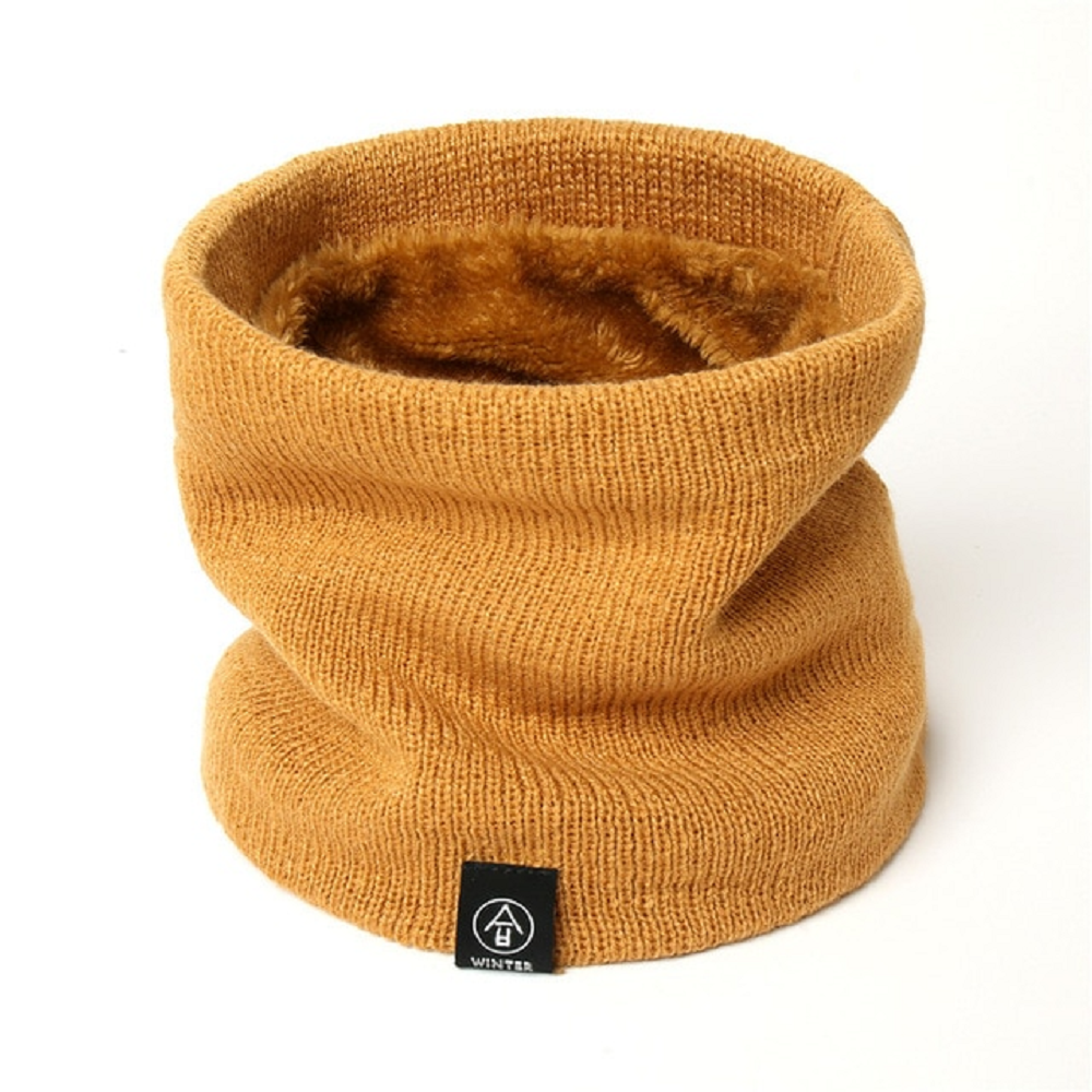 Fleece Tube Scarf for Winter - Unisex Thermal Neck Warmer