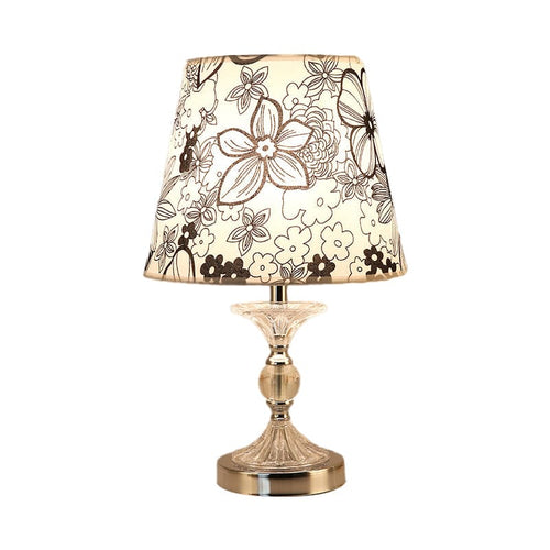 Floral Table Lamp for Home Decor