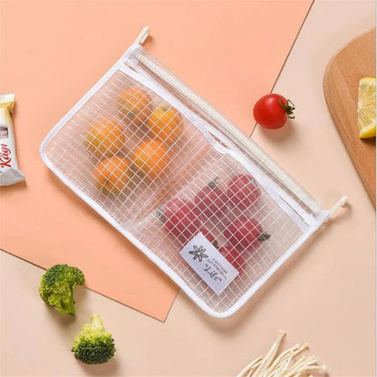 Refrigerator Organizer with Breathable Mesh Material – PP for Door Hanging