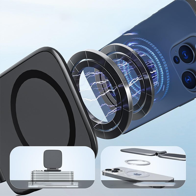 Sleek Dual-Sided Magnetic Phone Mount