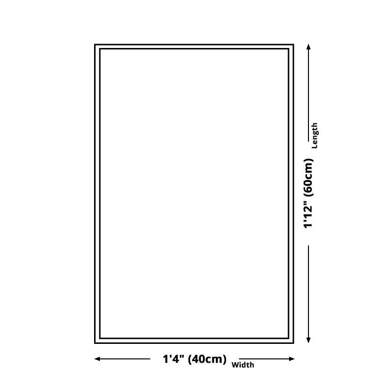 Modern Abstract Diamond Area Rug in Black and Blue - Washable Polyester
