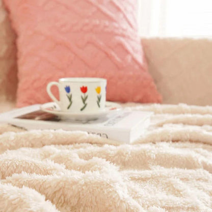 Luxurious Plush Sofa Protector Cover