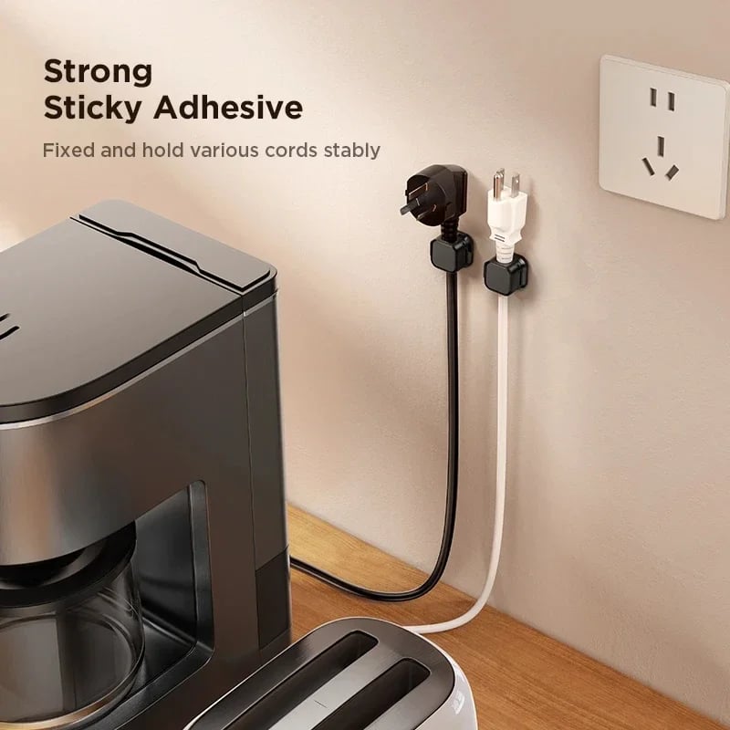Magnetic Cable Organizers - Set of 4 for Neat Spaces