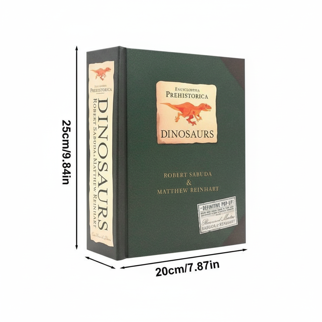 Dinosaur 3D Pop-up Book with BowLift Design