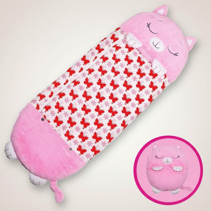 Foldable Animal-Shaped Sleeping Bag for Kids
