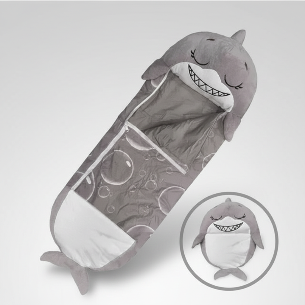 Foldable Animal-Shaped Sleeping Bag for Kids
