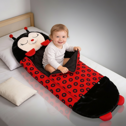 Foldable Animal-Shaped Sleeping Bag for Kids