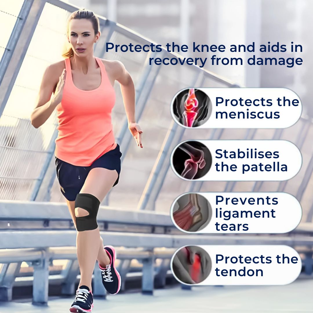 Knee Support for Pain-Free Movement and Enhanced Stability