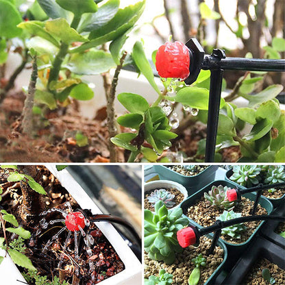 Drip Irrigation Nozzles with Adjustable Flow