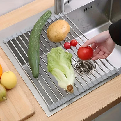 Durable Stainless Steel Over-Sink Drying Rack