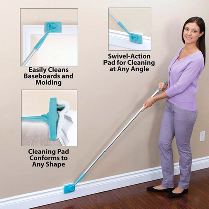 Telescopic Handle for Floor Cleaning – EdgeMaster Tool