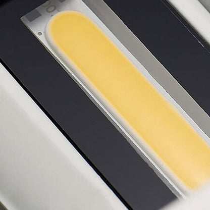 Contemporary Rectangular Waterproof LED Wall Light for Outdoor Use with Dual Light