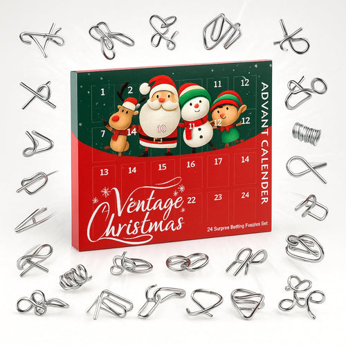 2025 Exclusive Advent Calendar with Puzzle Theme