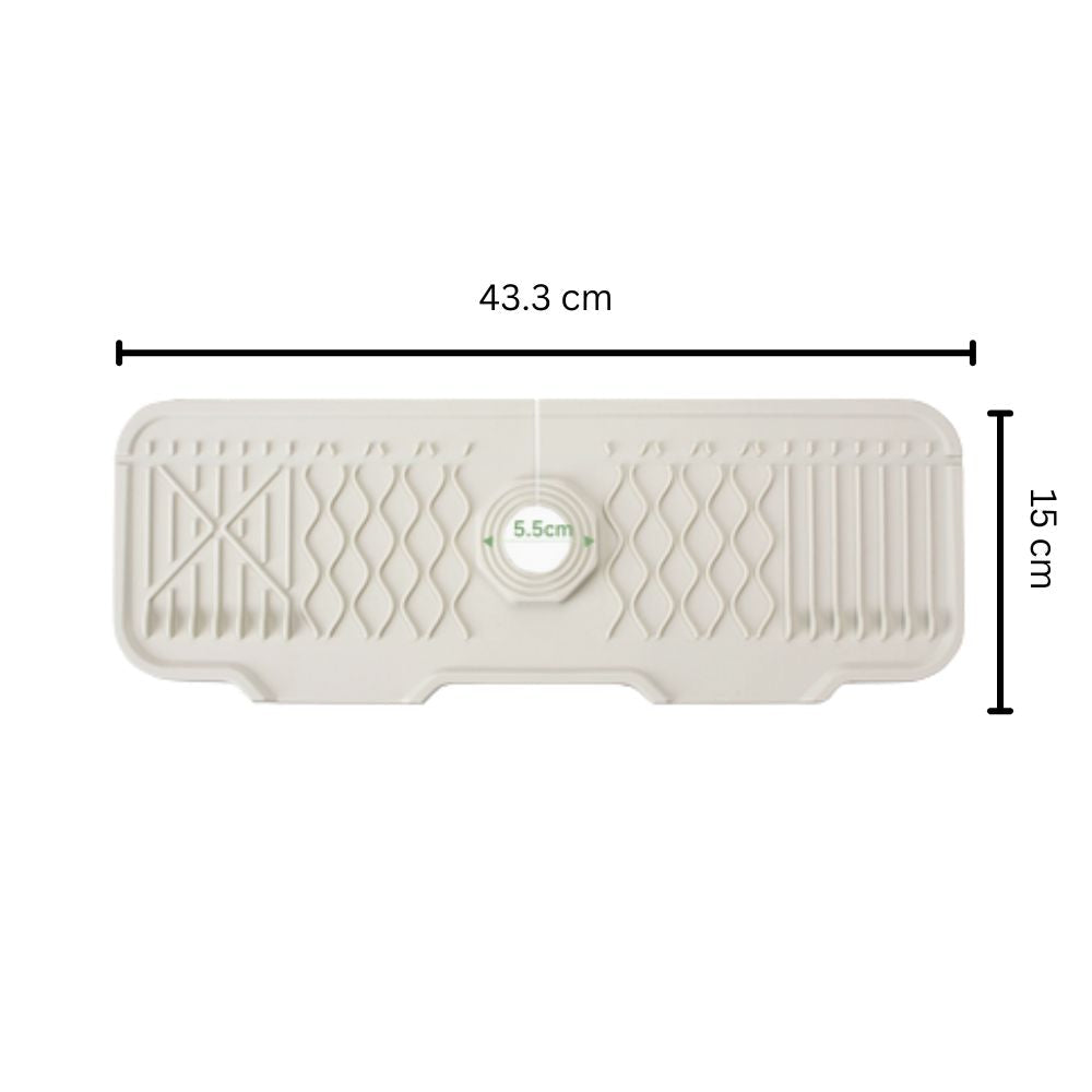 DripGuard Sink Mat for Effortless Clean-Up