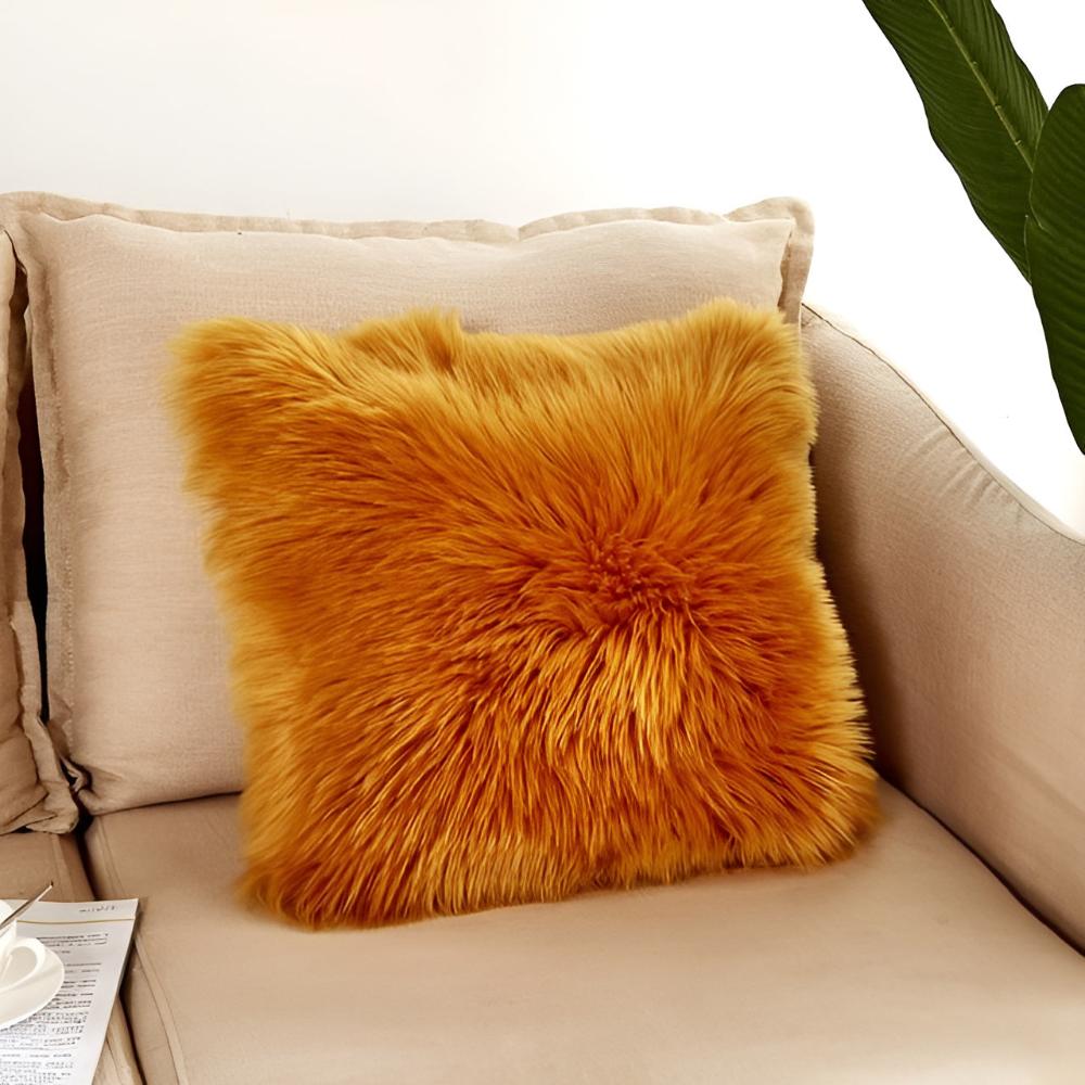 Luxurious Faux Fur Cushion Covers for Cozy Living