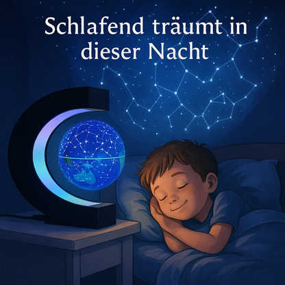 LED World Globe with Magnetic Suspension – Floating Globe Lamp