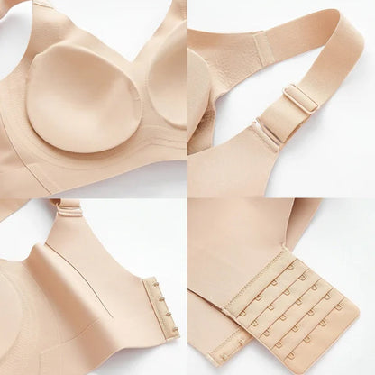 Silk Essence Underwire Bra | Elegant Support with Side Coverage and Anti-Sagging for Maximum Comfort