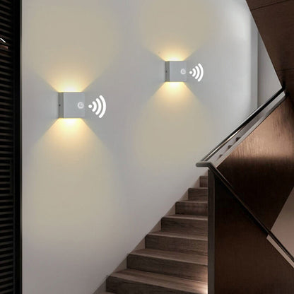 Outdoor Security Lamp with Adjustable Motion Sensor – Bright Wall Light
