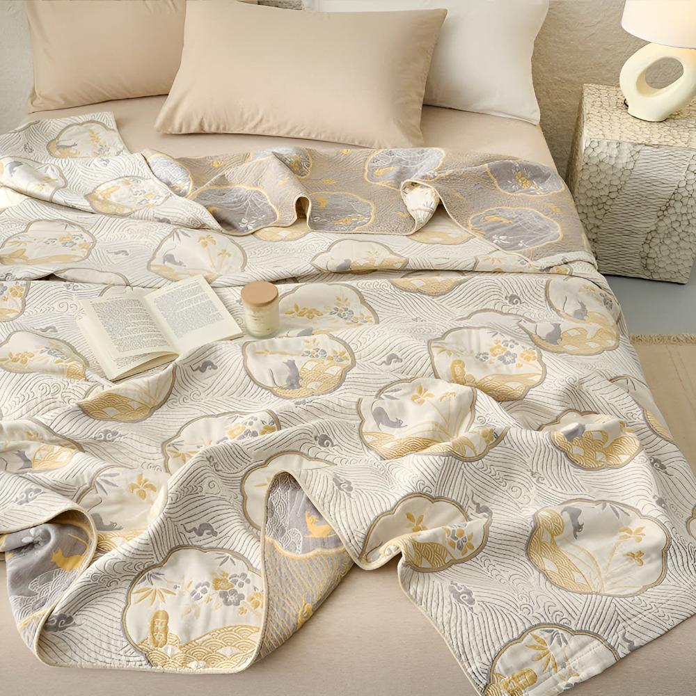 Dual-Sided Coastal Breeze Throw
