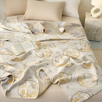 Dual-Sided Coastal Breeze Throw