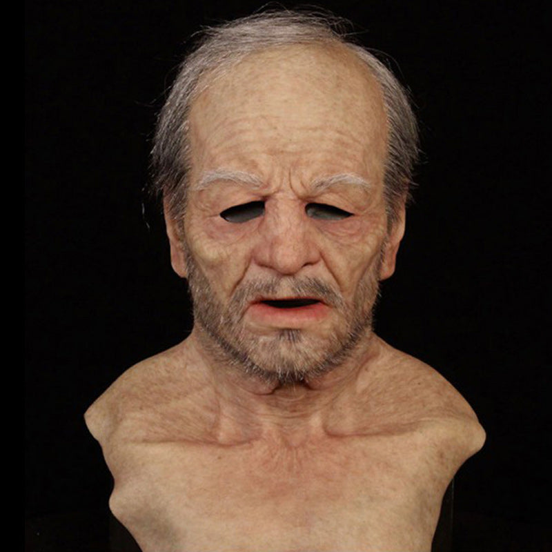 Latex Mask for Halloween Simulation