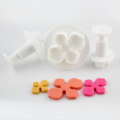 Floral Design Pastry Tool Kit - Set of 3 Sizes