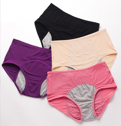 High-Waisted Leak-Proof Panties (Plus Sizes)