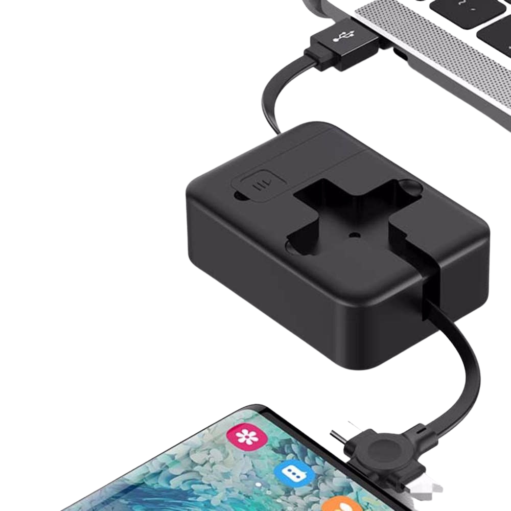 Triple USB Charging Hub with Bonus Cable Offer