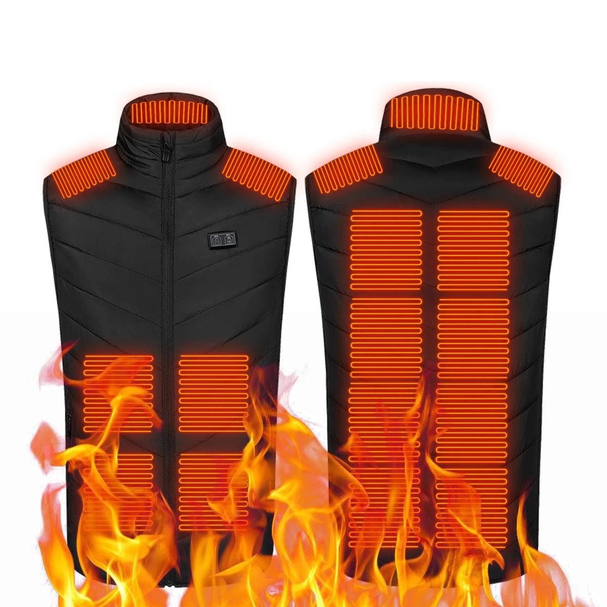Electric Thermal Vest with USB Heating - Winter Wear for Men and Women