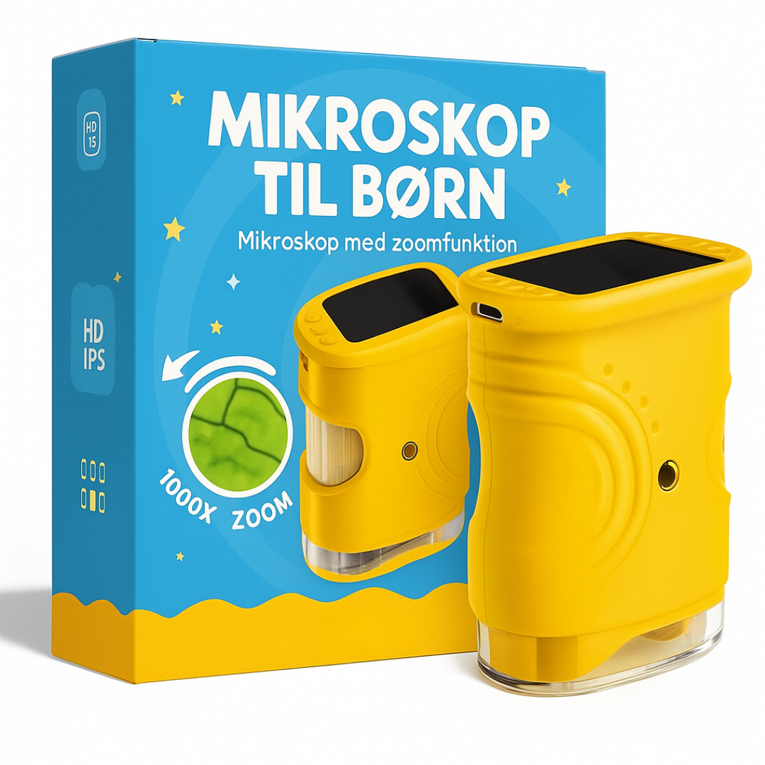 Pocket-Sized Digital Microscope for Young Explorers