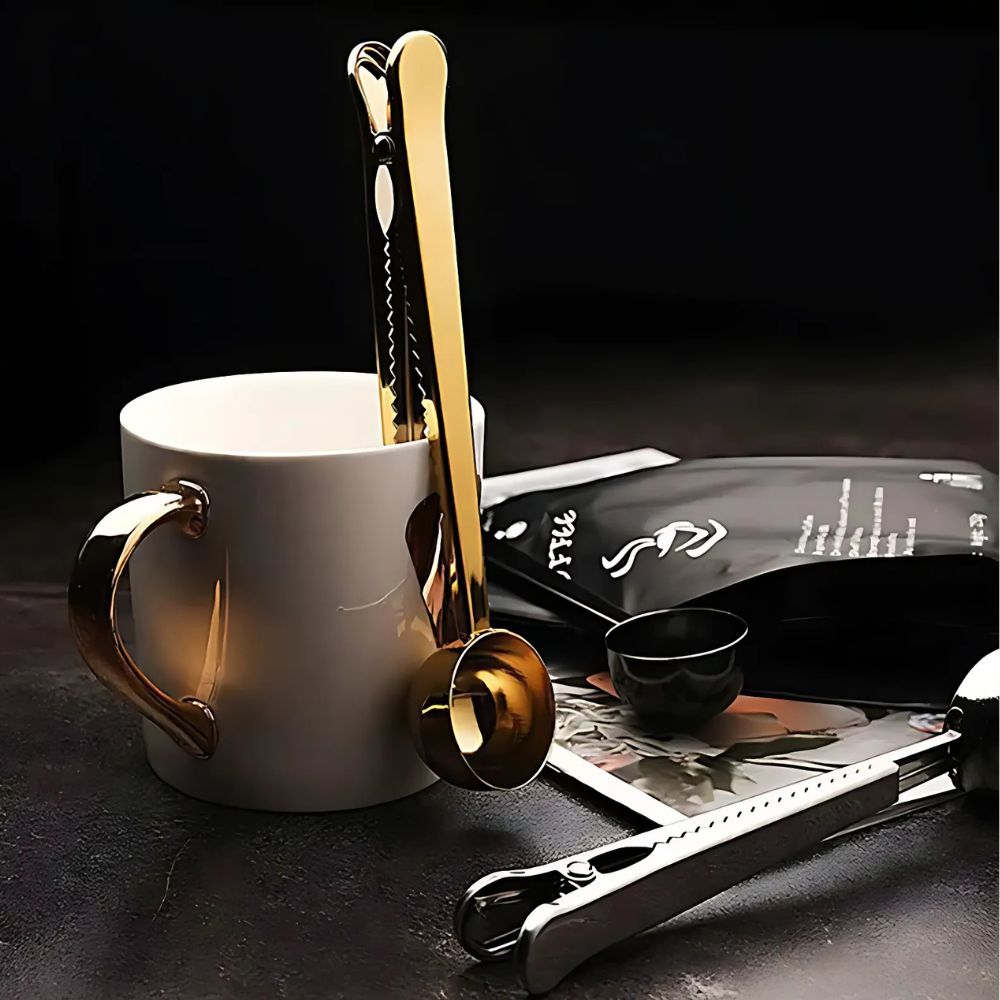 Precision Scoop & Seal Coffee Measuring Tool