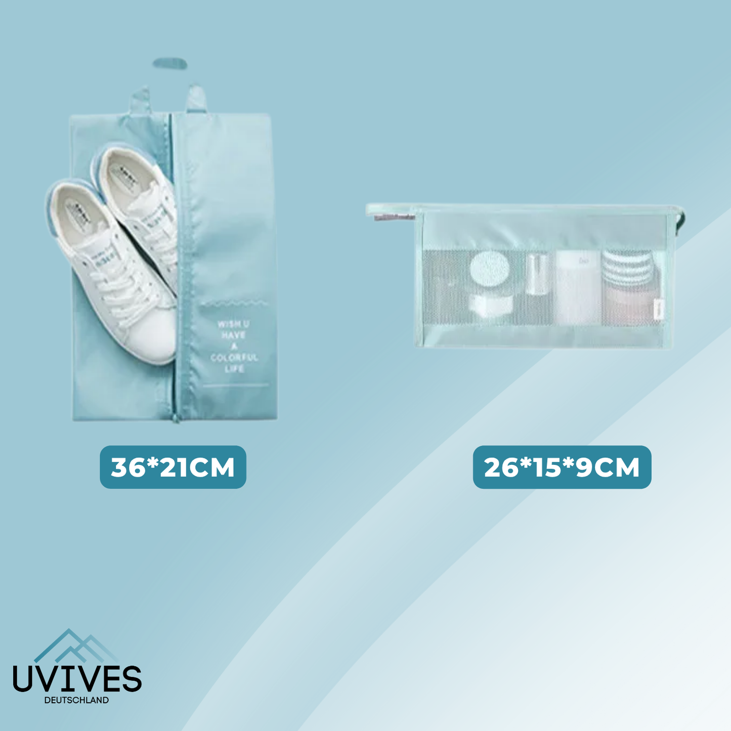 Free 4-Pack | Storage Bags for Travel Essentials