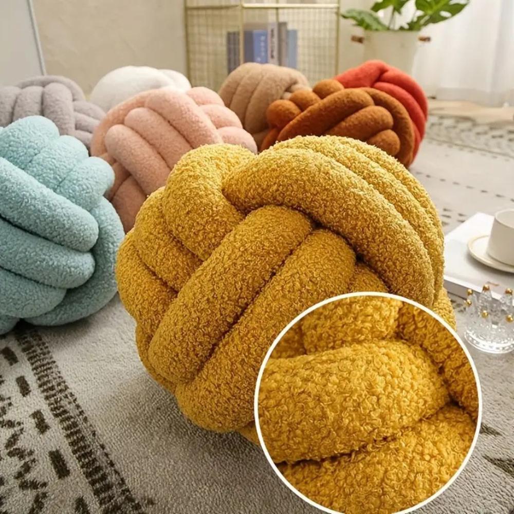 Cozy Blossom Throw Pillow