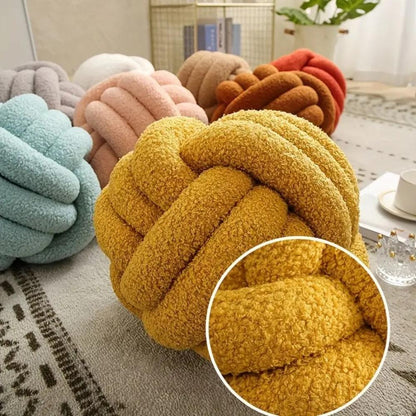 Cozy Blossom Throw Pillow