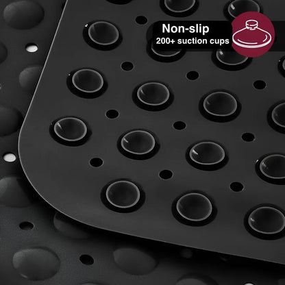 Secure Step Bath Mat | Slip-Resistant with Foot Care Feature