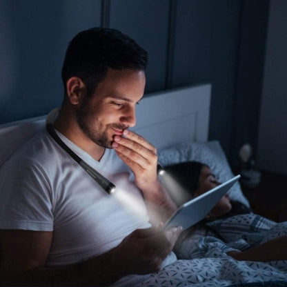 LED Reading Light with Adjustable Brightness for Energy Savings