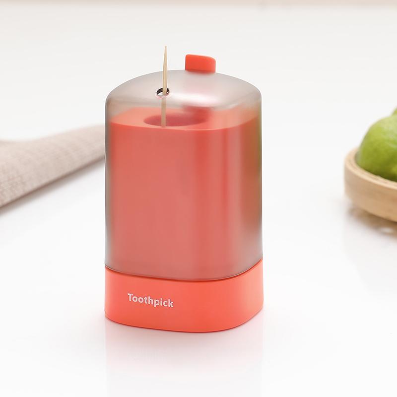 Toothpick Dispenser with Automatic Pop-up Feature