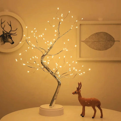 LED Fairy Tree Lights for a Warm and Inviting Room Ambiance