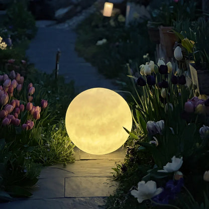 Solar LED Garden Sphere Lights – Remote-Controlled Outdoor Illumination