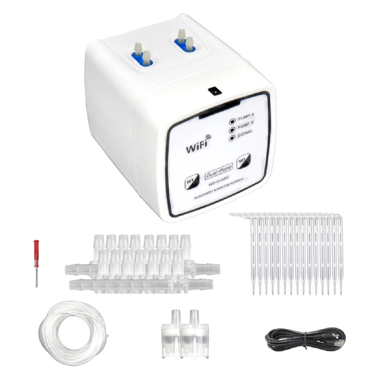 Automatic Drip Irrigation System with Dual Pump and Remote App Control