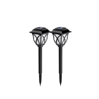 Solar LED Garden Lights | 2-Pack | IP44 Waterproof | Warm White for Lawns & Pathways