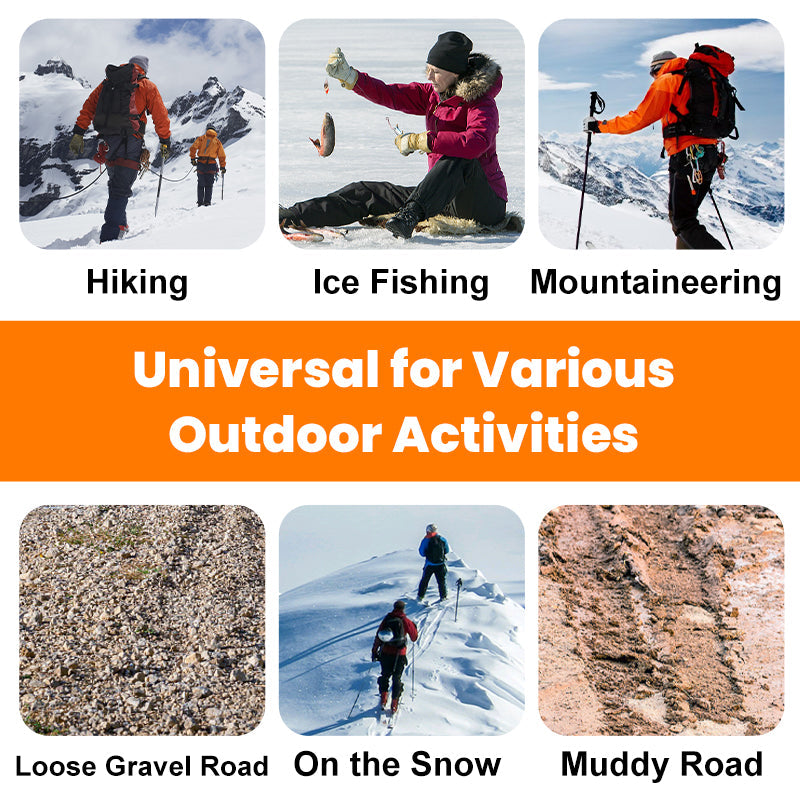 Winter Walking Safety – Slip-Resistant Grip for Icy Conditions