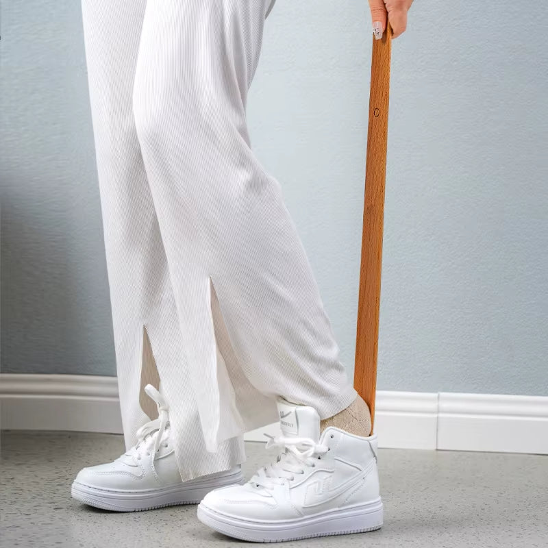 Extra-Long Shoe Horn for Easy On and Off in Daily Use