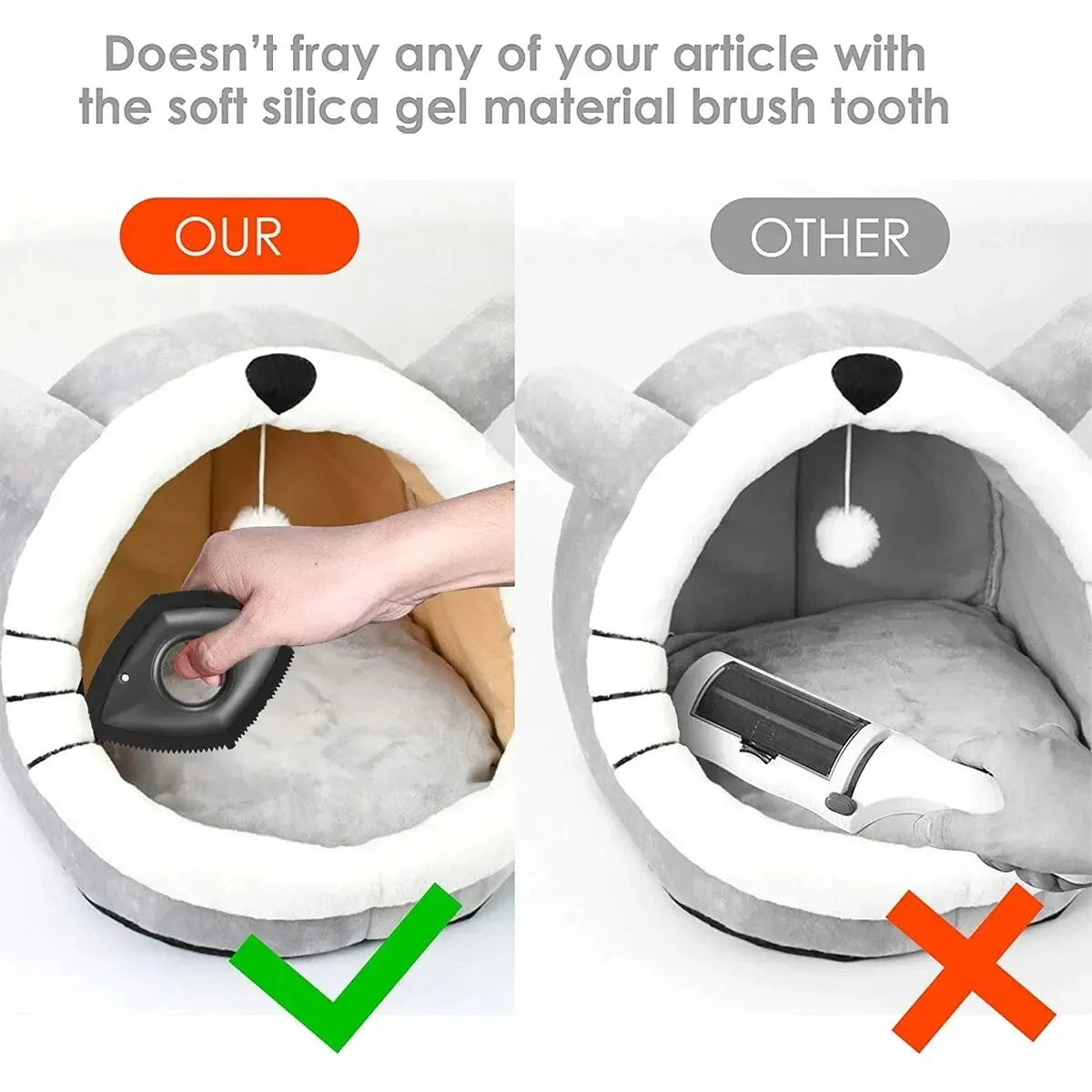 Effortlessly Removes Pet Hair from Any Surface