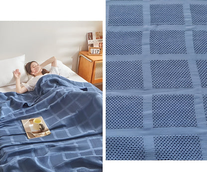 Cozy Comfort Year-Round Without Overheating - Waffle Cloud Design